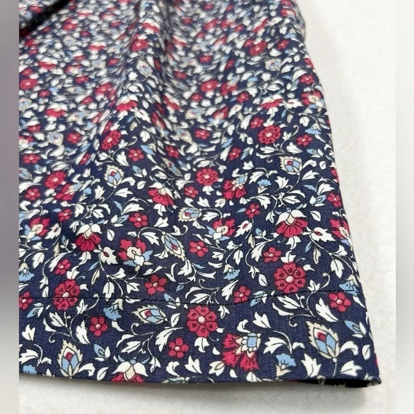 GREY WOLF Women’s Short Sleeve Fit & Flare European Polish Brand‎ Navy Floral 10 - Picture 4 of 13